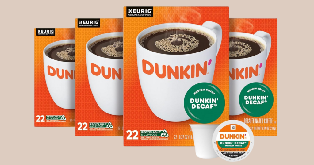 DUNKIN COFFEE PODS