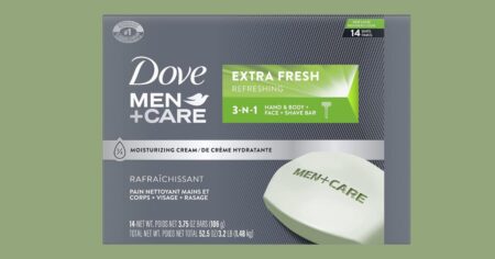 Dove men's bar soap