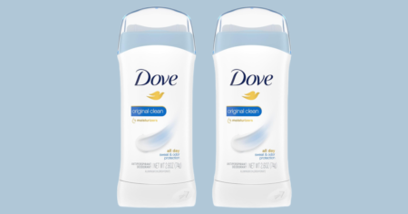 Dove deodorant