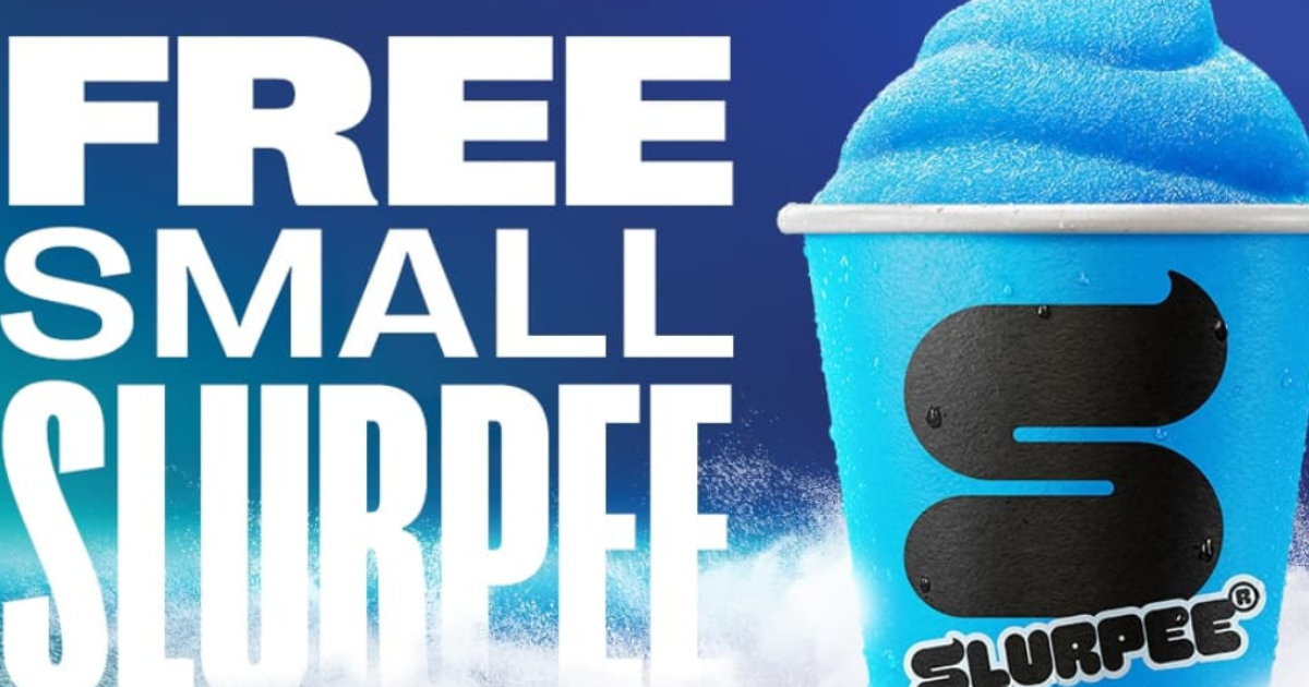 Free Small Slurpee at 7 Eleven Speedway and Stripes! Free Small Slurpee at 7 Eleven Speedway and Stripes!