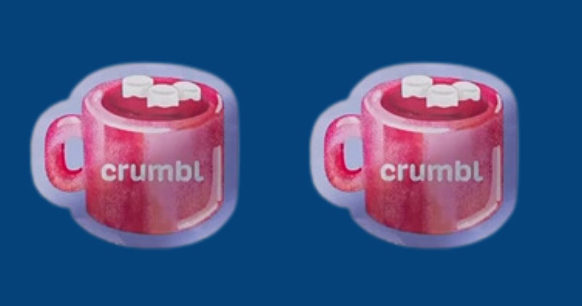 Free Sticker at Crumbl Cookie