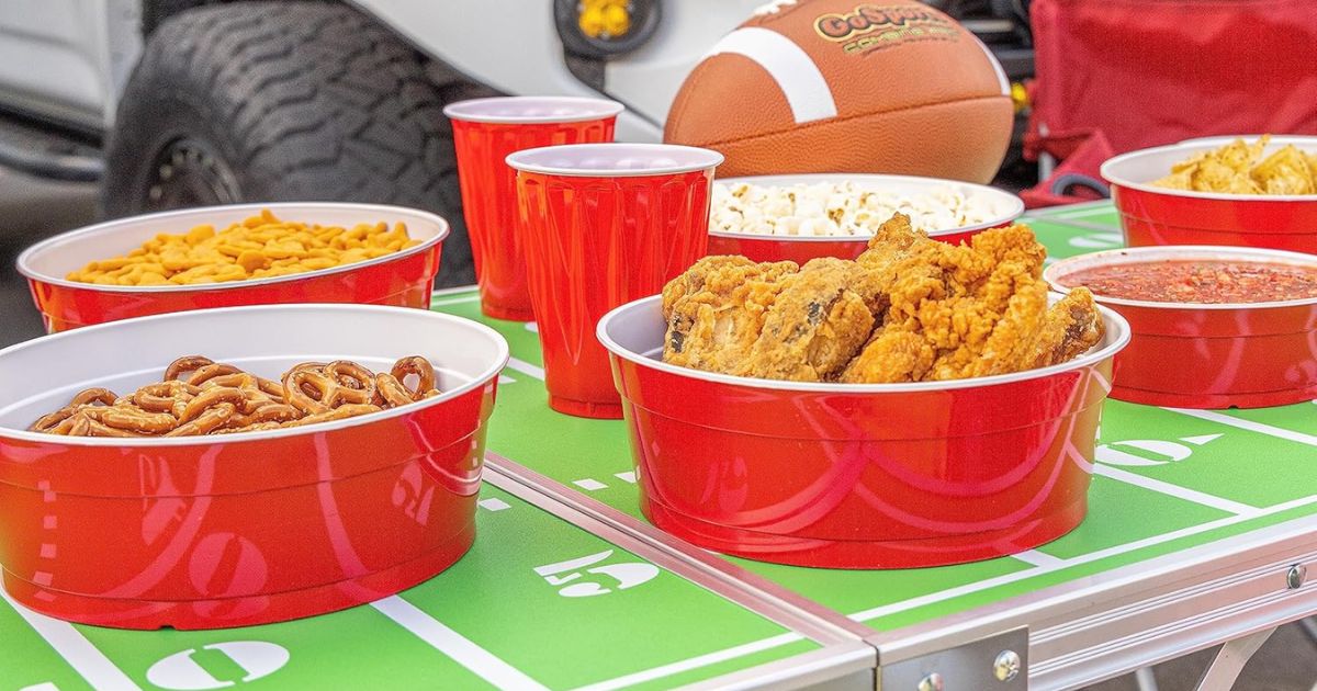 GoBig Red Party Bowl