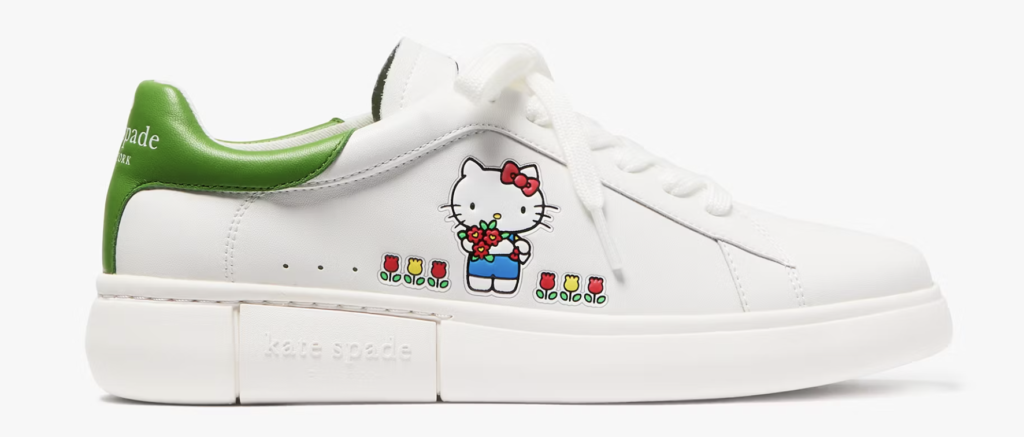 Hello Kitty X Kate Spade New York Leather Sneaker