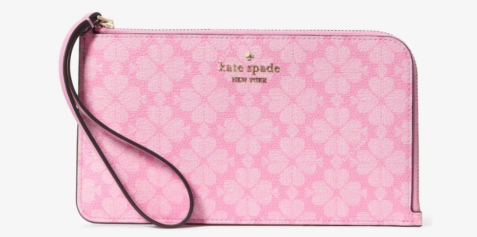 Kate Spade Pink Spade Wristlet Kate Spade Pink Spade Wristlet