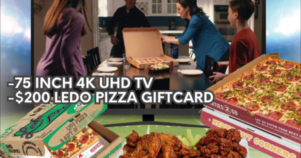 Ledo Pizza Big Game Giveaway