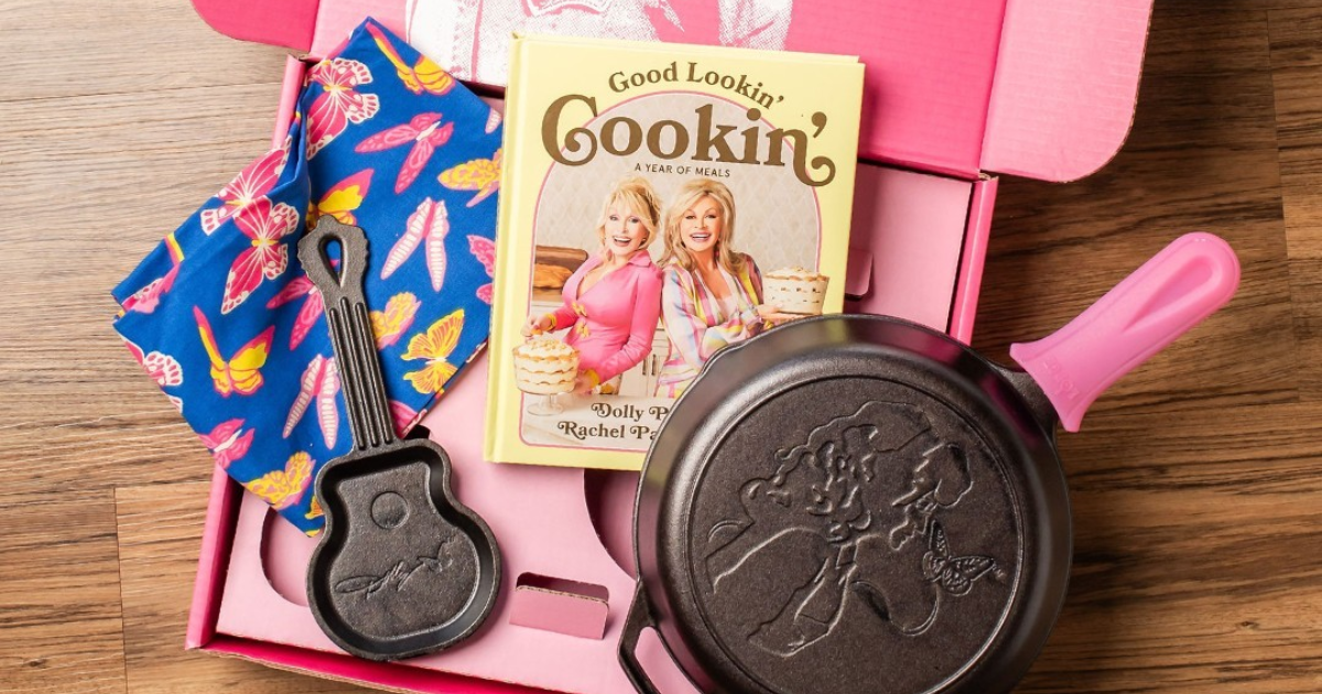 Lodge Cast Iron Dolly Parton Gift Set Giveaway