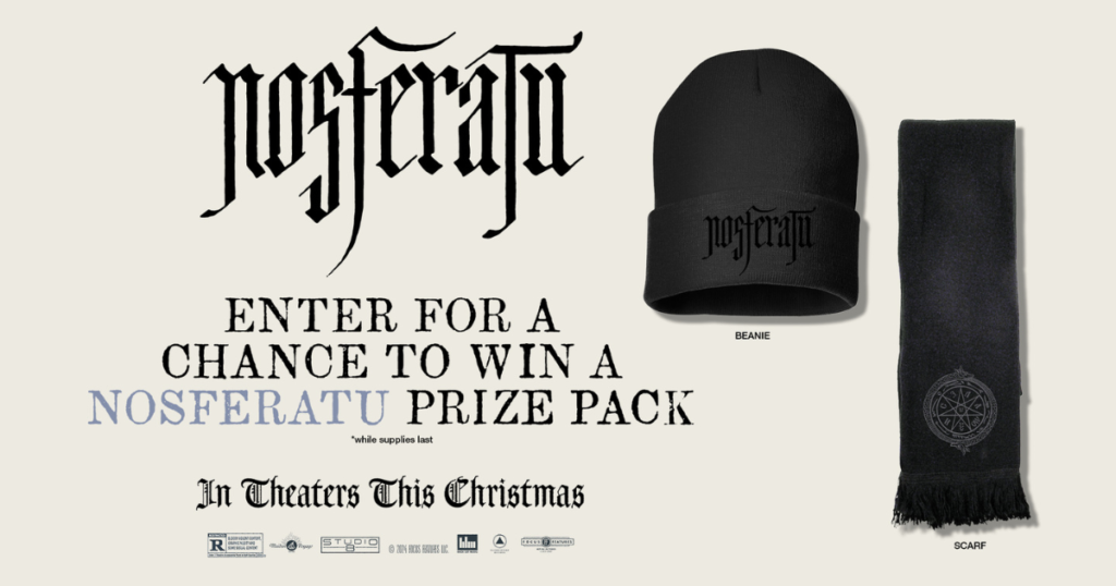 Marcus Theatres Movie Tavern Nosferatu Prize Pack Giveaway