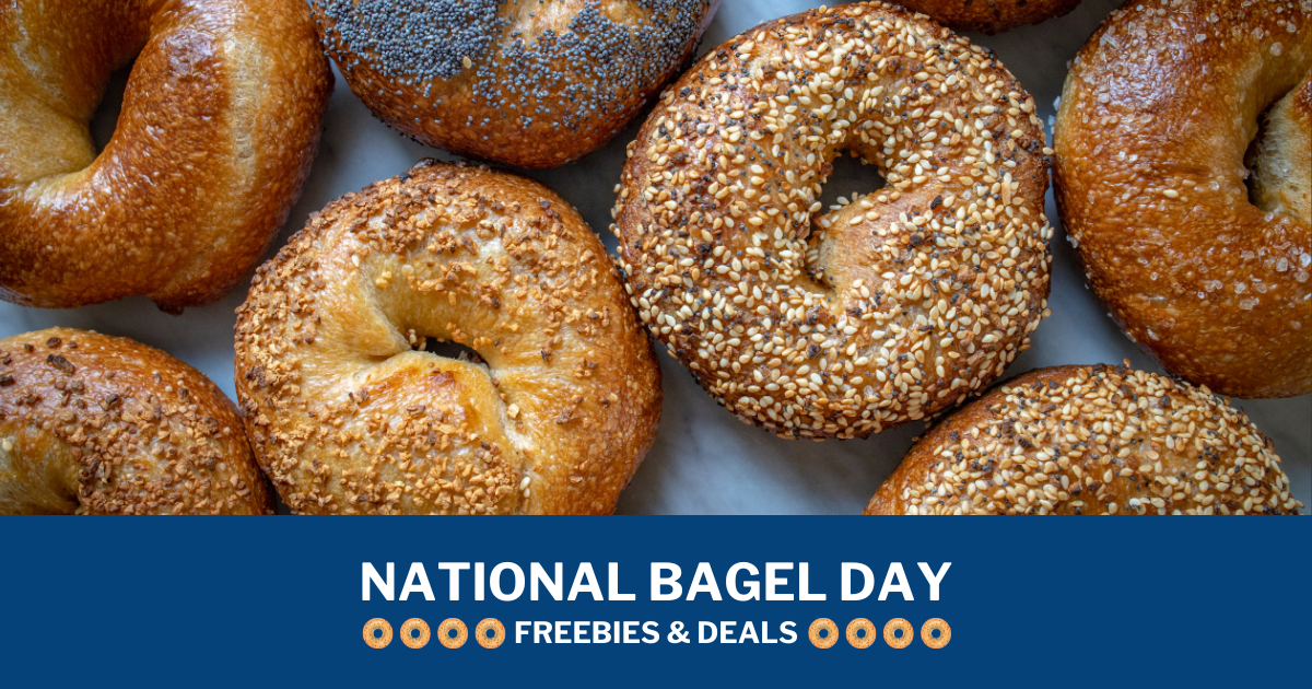National Bagel Day Freebies Deals
