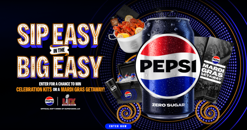 PEPSI Sip Easy in the Big Easy Sweepstakes