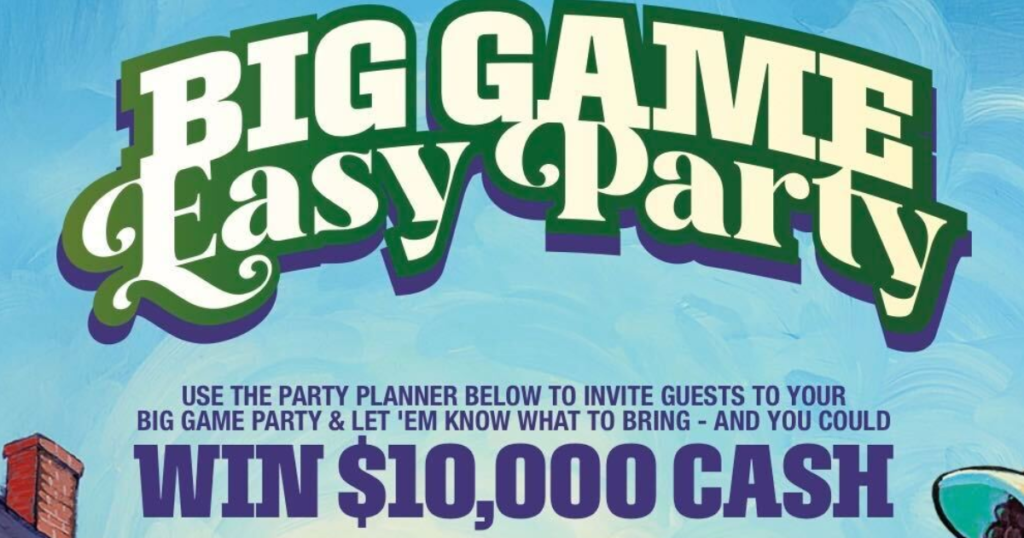 Pernod Ricard USA Big Game Easy Party Sweepstakes WIN $10K CASH!!