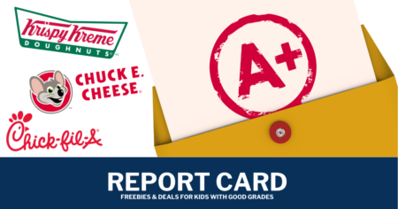 REPORT CARD FREEBIES DEALS