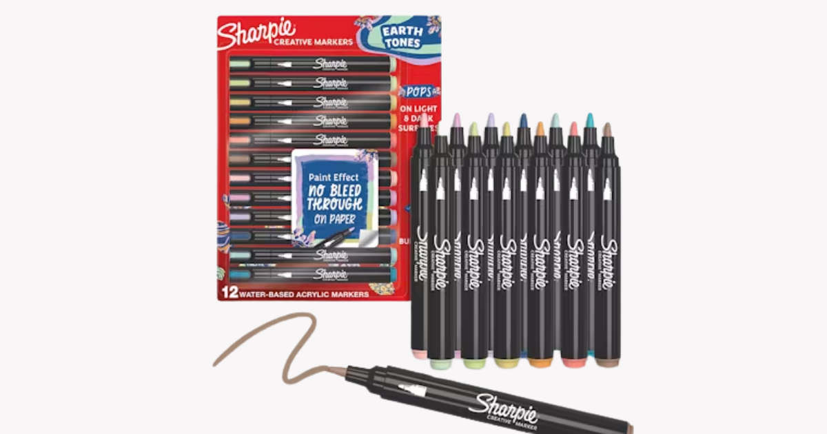 Sharpie Creative Markers Earth Tones Giveaway