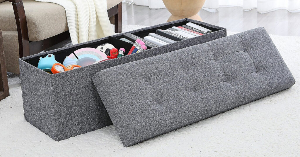 Storage ottoman Storage ottoman