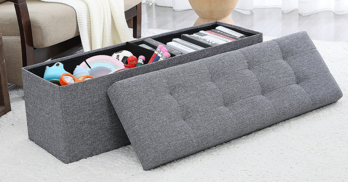 Storage ottoman Storage ottoman