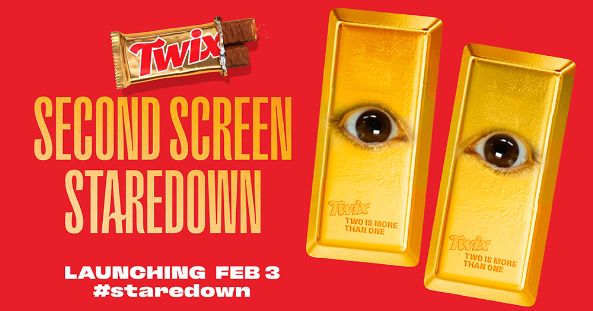 Twix Second Screen Staredown Twix Second Screen Staredown