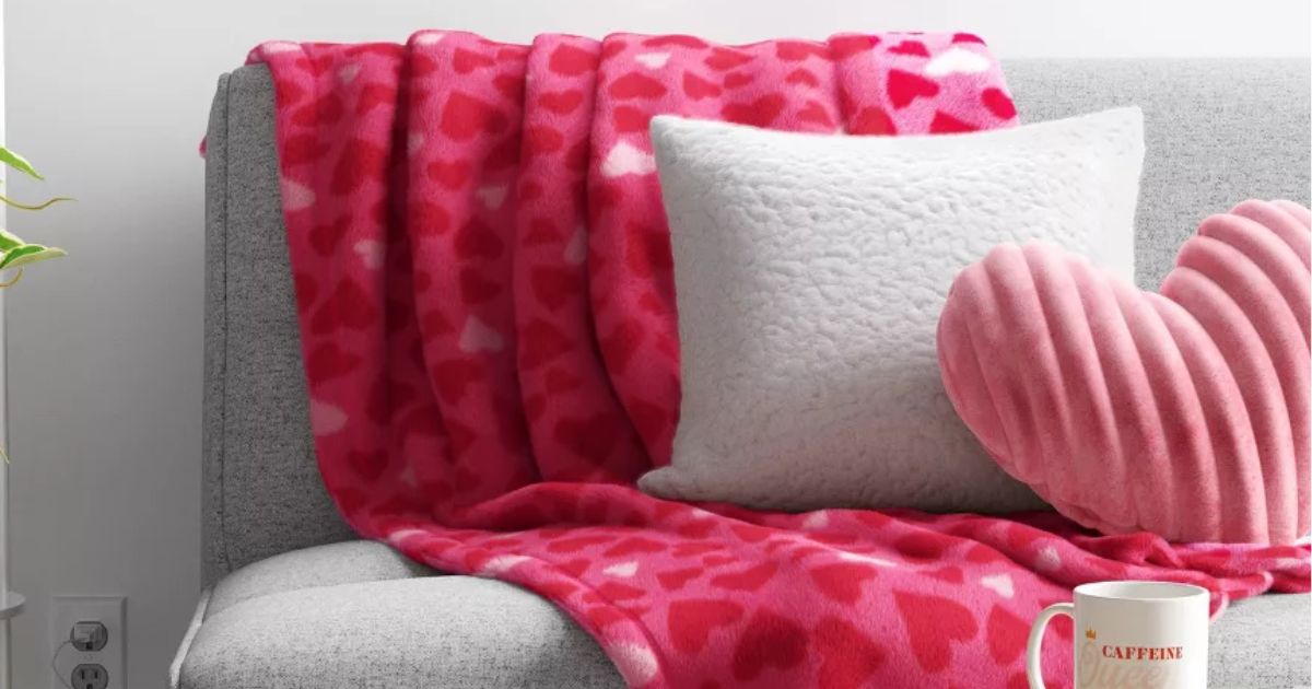 Valentine s Day Throw Blanket Valentine s Day Throw Blanket