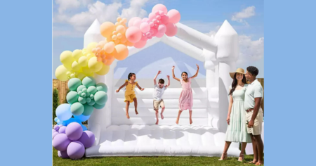 White Bounce House