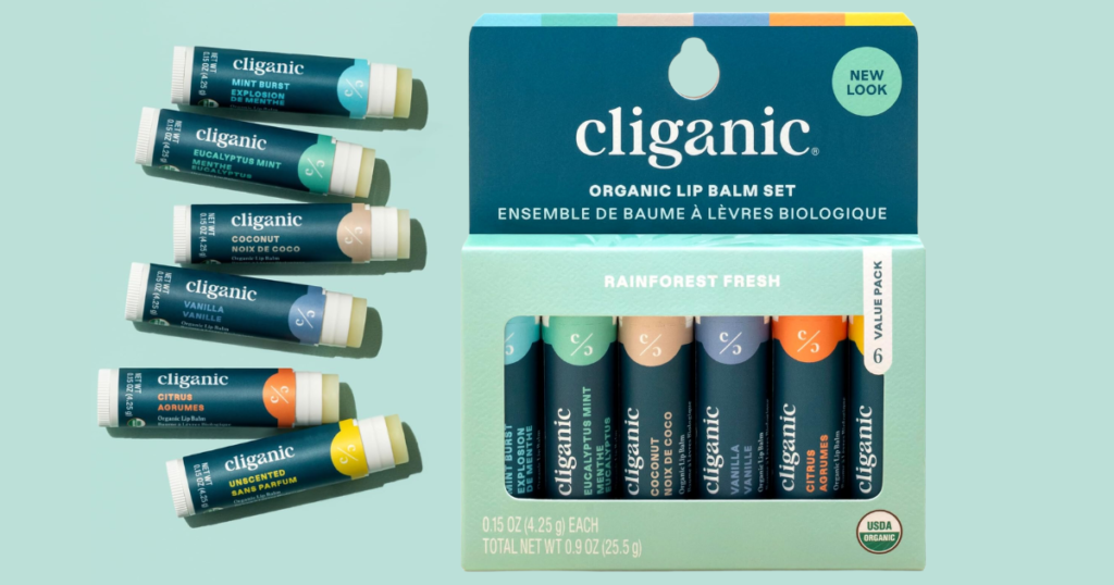 cliganic lip balm
