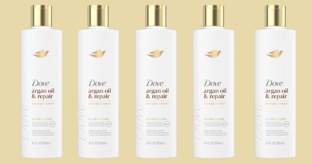 dove argan oil