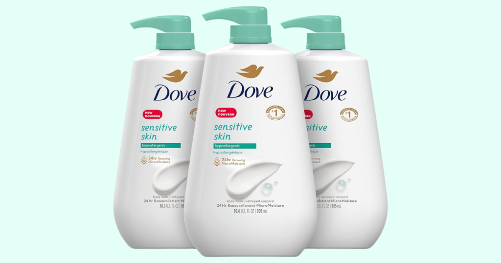 dove body wash