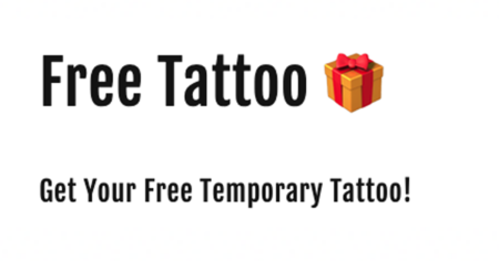 free tattoos