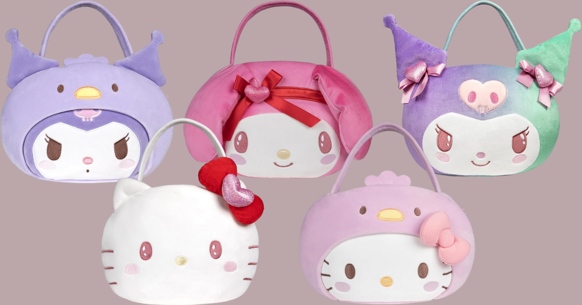 hello kitty plush pail hello kitty plush pail