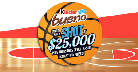 Kinder Bueno Game Time Gets Bueno Sweepstakes & Instant Win Game