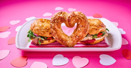 Buy One Get One Bagel Asiago Stacks at Panera