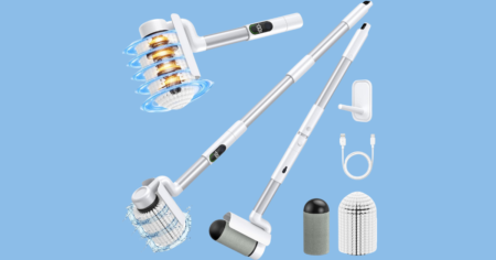 ELECTRIC SPIN SCRUBBER