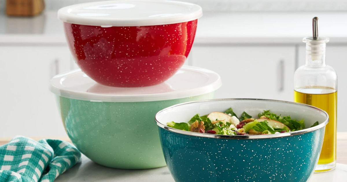 Pioneer Woman Mixing Bowls