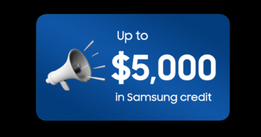 Samsung Bespoke AI Appliance Reservation Sweepstakes