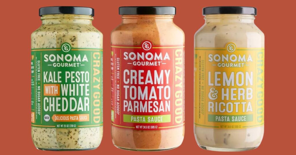Sonoma Gourmet Pasta Sauce Sonoma Gourmet Pasta Sauce