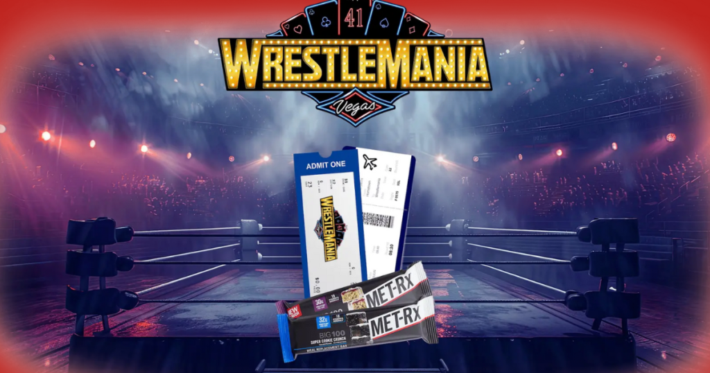WrestleMania VIP Met Rx Sweepstakes