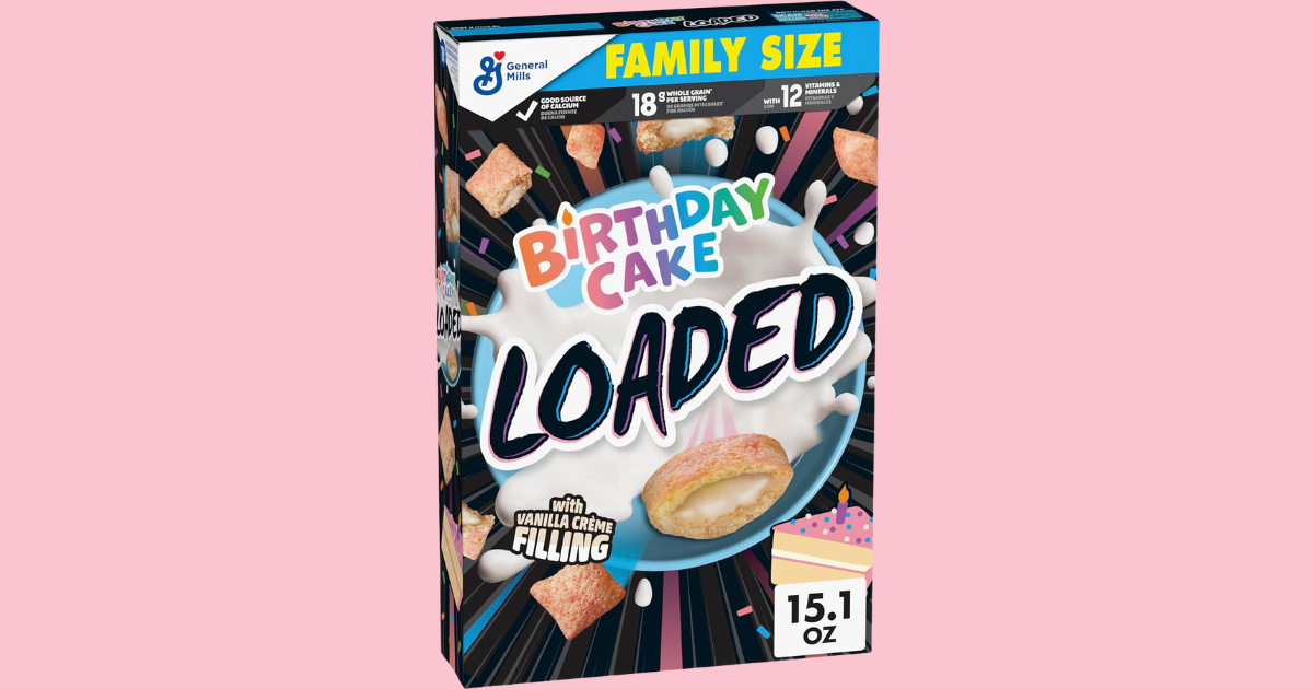 birthday cake cereal