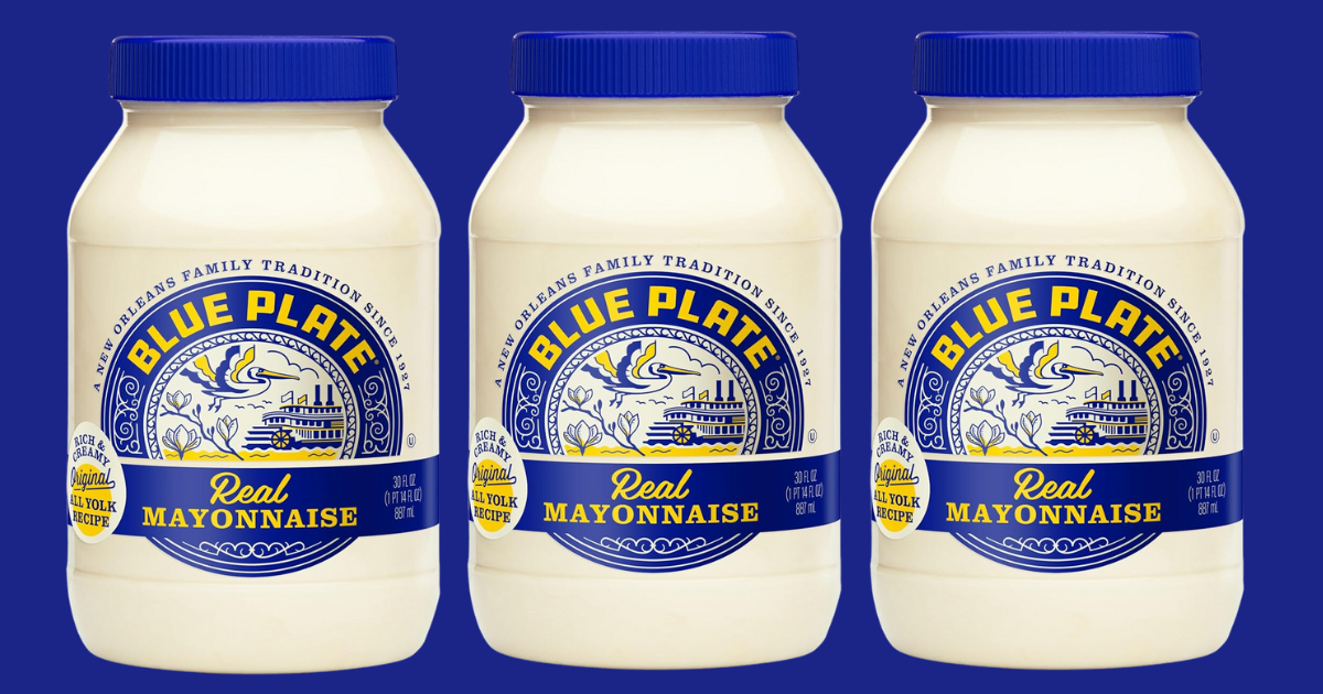 blue blate mayo