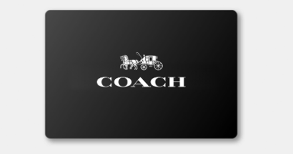 coach gift card