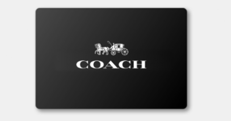 coach gift card