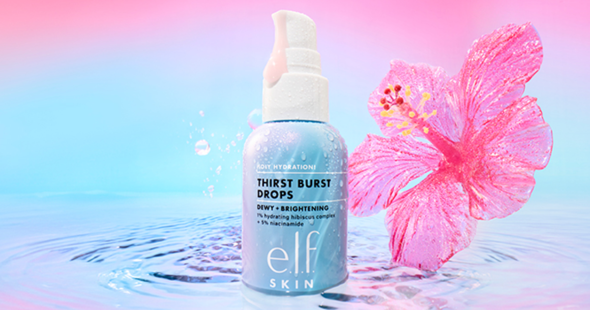 e l f Thirst Burst Drops Sample
