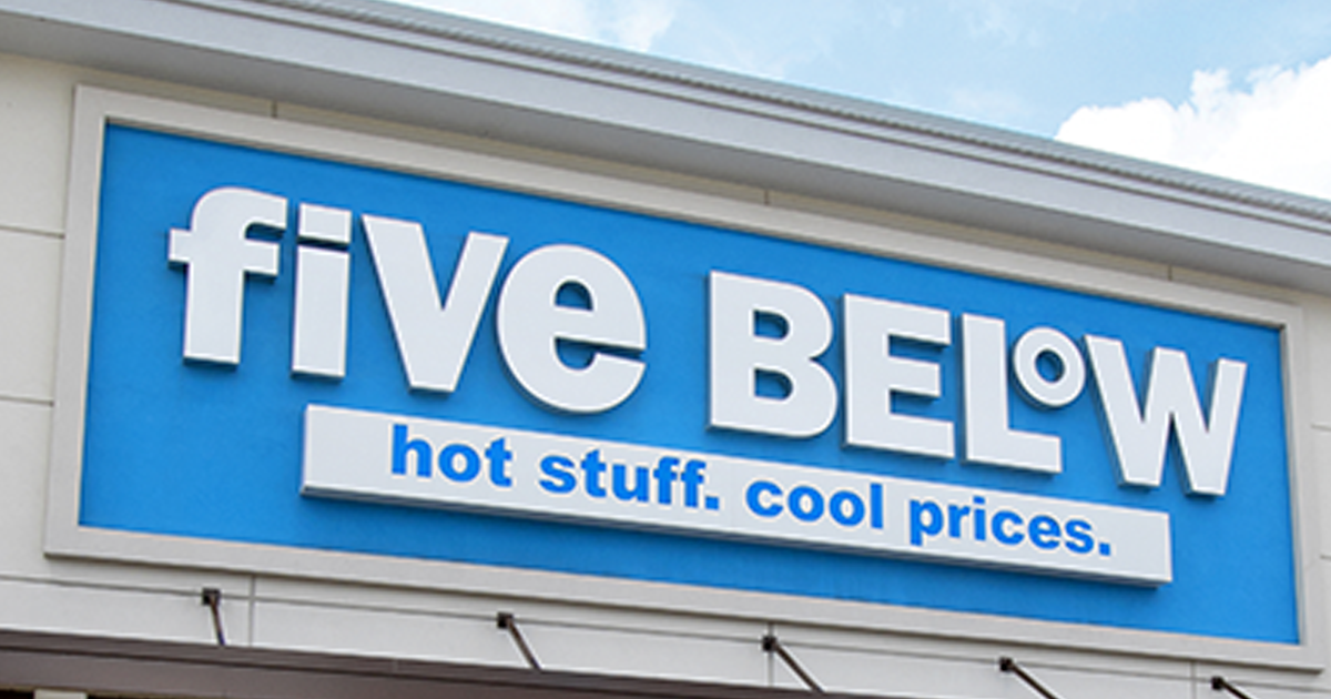 five below store front
