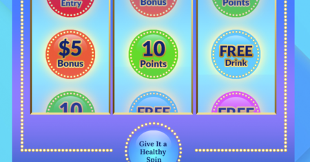 healthy spin to win