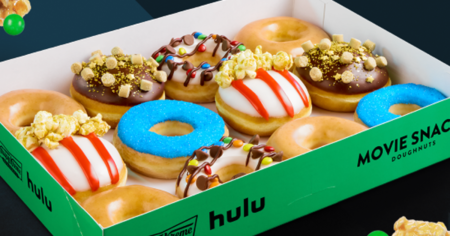 hulu movie snacks doughnut