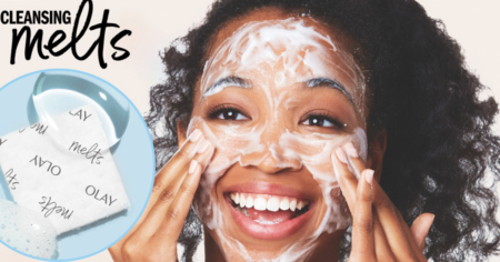olay cleansing melts