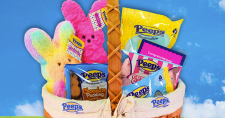 peeps gift basket