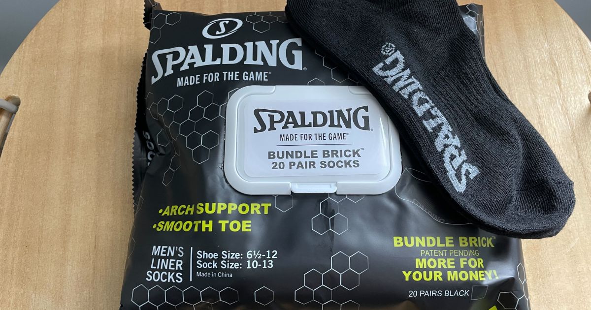 spalding socks
