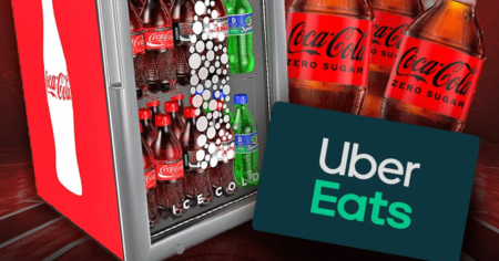 uber eats coke