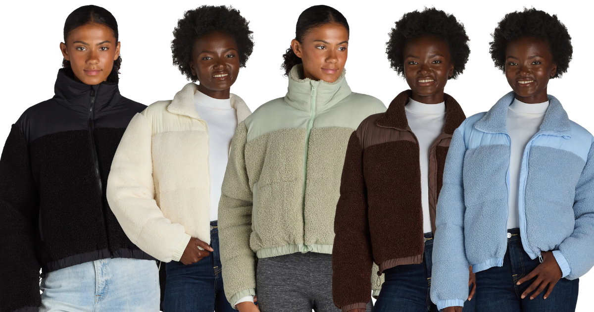 womens puffers walmart