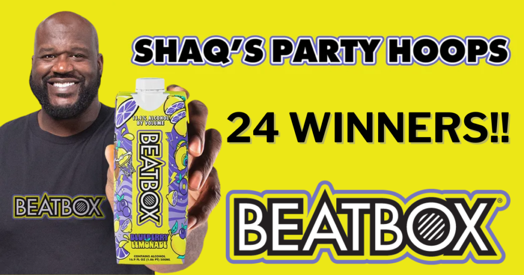 BeatBox Beverages Shaq Sized Summer Sweepstakes