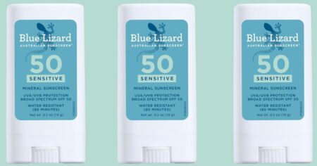 Blue LIzard sunscreen stick