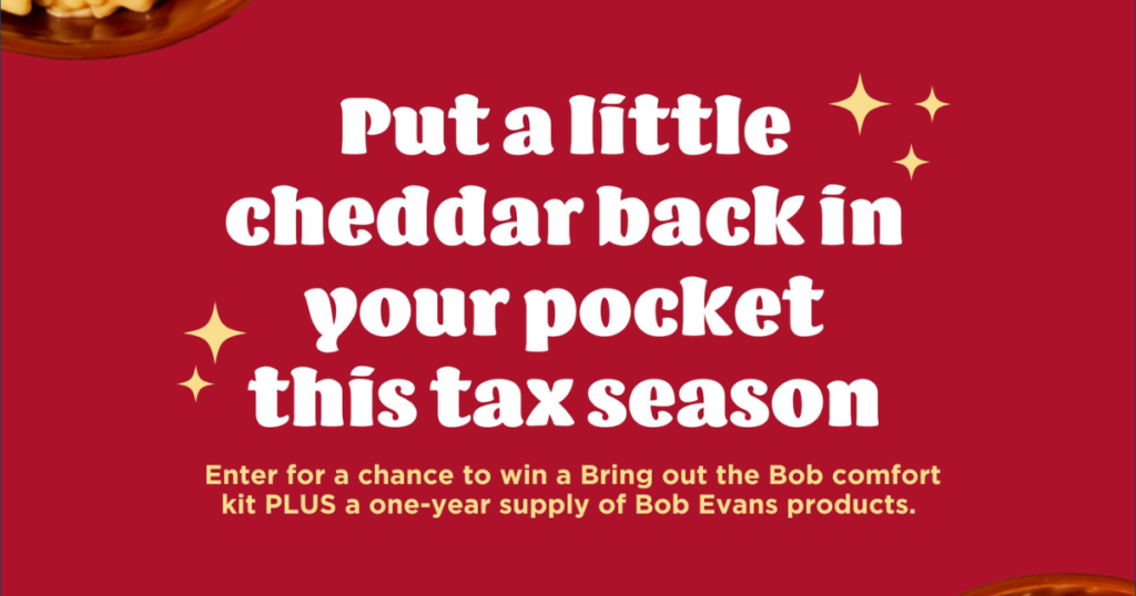 Bob Evans Farms Tax Day Giveaway