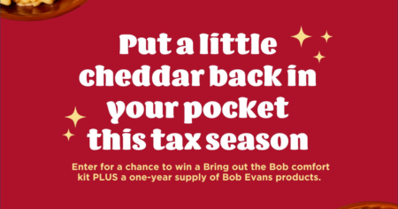 Bob Evans Farms Tax Day Giveaway